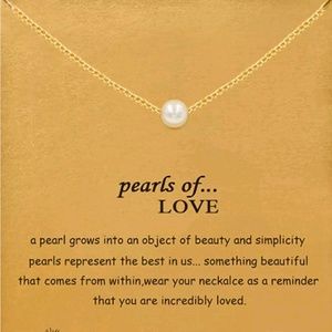 Pearl of love necklace